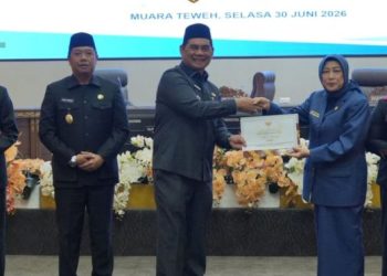 Pemkab Barito Utara Sampaikan Raperda Pertanggungjawaban Pelaksanaan APBD Tahun 2025