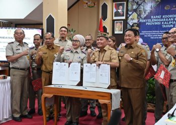 Gubernur Kalteng Perkuat Sinergi Reforma Agraria Lewat Rakor Awal GTRA 2026