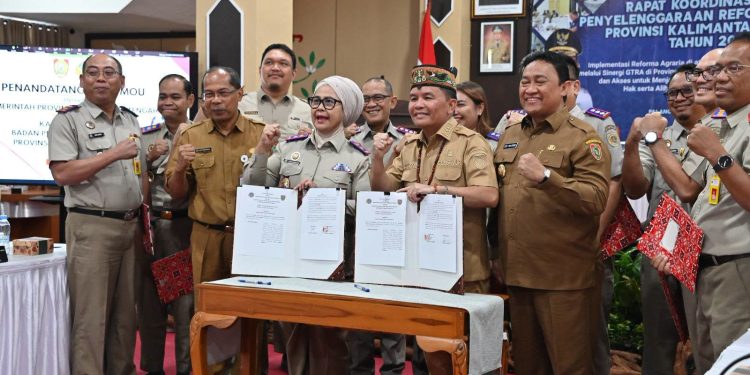 Gubernur Kalteng Perkuat Sinergi Reforma Agraria Lewat Rakor Awal GTRA 2026