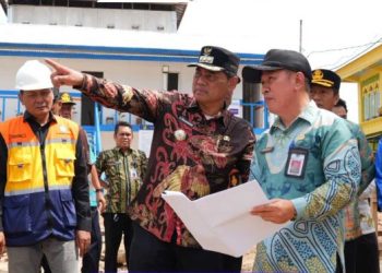 Bupati Barito Utara Tinjau Infrastruktur Kawasan Waterfront City