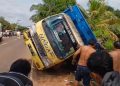 Tragedi di Jalan Tjilik Riwut Kotim, Ibu dan Anak Meregang Nyawa Tertimpa Truk