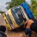 Tragedi di Jalan Tjilik Riwut Kotim, Ibu dan Anak Meregang Nyawa Tertimpa Truk