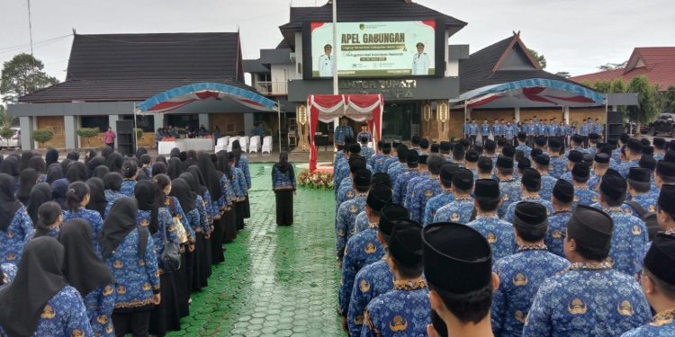 Bupati Barito Utara H Shalahuddin Soroti Rendahnya Penyerapan Anggaran Sejumlah OPD