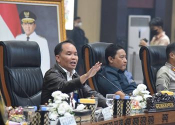 Pimpin Rakor Karhutla, Gubernur Agustiar: Jangan Ada Ego Sektoral