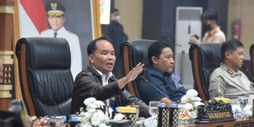 Pimpin Rakor Karhutla, Gubernur Agustiar: Jangan Ada Ego Sektoral