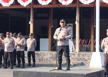 Kapolres Tanah Laut Ingatkan Personil Berhati-hati Sebarkan Informasi di Media Sosial