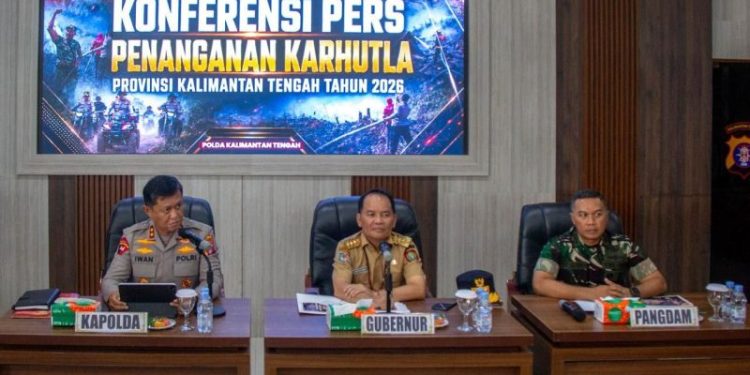 Status Masih Siaga Darurat, Pemprov Kalteng Perkuat Penanganan Karhutla