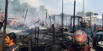Kebakaran Hebat di Mendawai Palangka Raya, 2 Balita Ditemukan Tewas