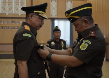 Dilantik Jadi Wakajati Kalteng, Agustian Sunaryo Diminta Perkuat Soliditas dan Sinergi