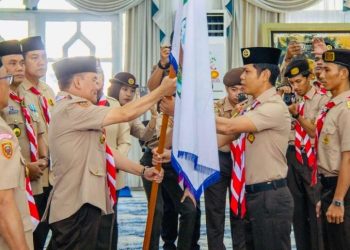 Gubernur Agustiar Sabran Lepas Kontingen Jamnas XII, Tekankan Karakter dan Nama Baik Kalteng