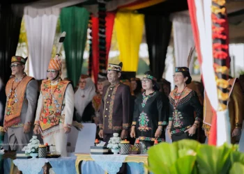 Peringatan HUT ke-69 Kalteng Khidmat, Gubernur Agustiar Sabran Pimpin Upacara Bersama DPRD dan Forkopimda