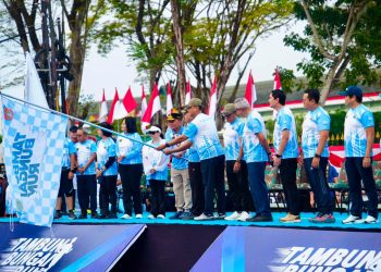 Gubernur Kalteng Lepas Peserta Tambun Bungai Run