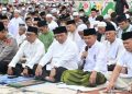Gubernur Agustiar Bersama Warga Kalteng Gelar Salat Istisqa