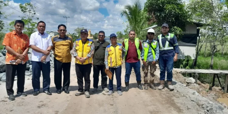 Komisi IV DPRD Kalteng Tinjau Infrastruktur Jalan di Barito Selatan