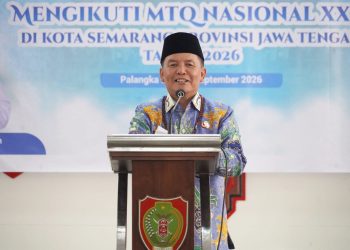 MTQH Nasional XXXI, Gubernur Agustiar Minta Kafilah Kalteng Jaga Prestasi dan Nama Baik Daerah
