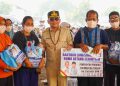 Gubernur Agustiar Turun ke Kalampangan, 300 Paket Sembako dan KHBS Disalurkan