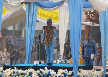 HUT ke-67 Barito Selatan, Agustiar Sabran Tekankan Gotong Royong dan Penanganan Karhutla