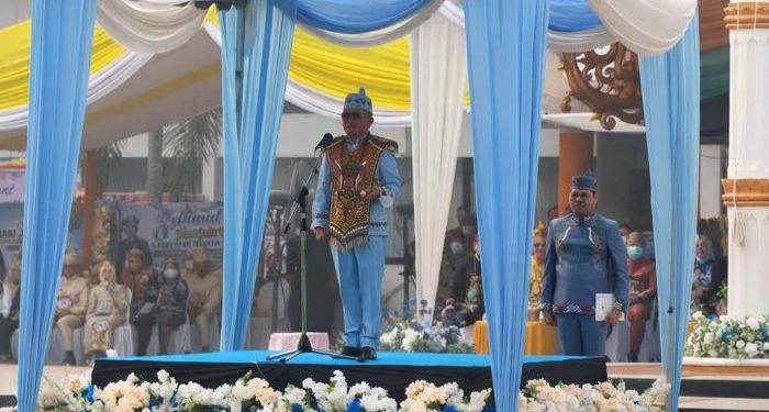 HUT ke-67 Barito Selatan, Agustiar Sabran Tekankan Gotong Royong dan Penanganan Karhutla