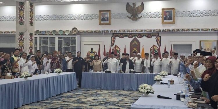 Gubernur Agustiar Sabran Rangkul Tokoh Lintas Agama untuk Hadapi Karhutla