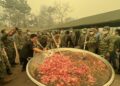 Gubernur Agustiar Sabran dan Pangdam Dampingi Kuliner Merah Putih Bersama Bobon Santoso di Pulang Pisau